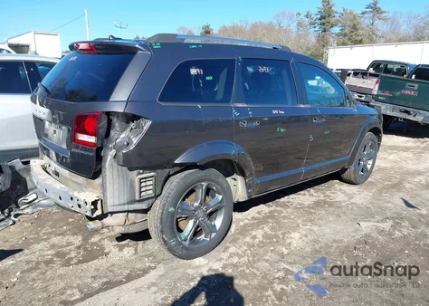 2017 Dodge Journey Crossroad Plus Awd from USA, damaged, VIN 3C4PDDGG3HT521161